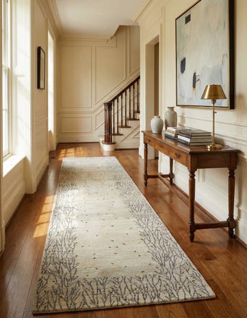 2' 6 x 10' 4 Kashkuli Wool Runner Rug