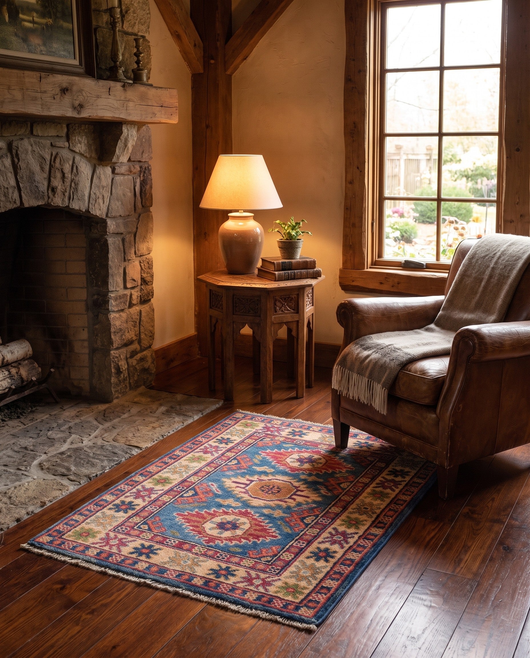 2' 1 x 2' 10 Hand Knotted Kazak Rug