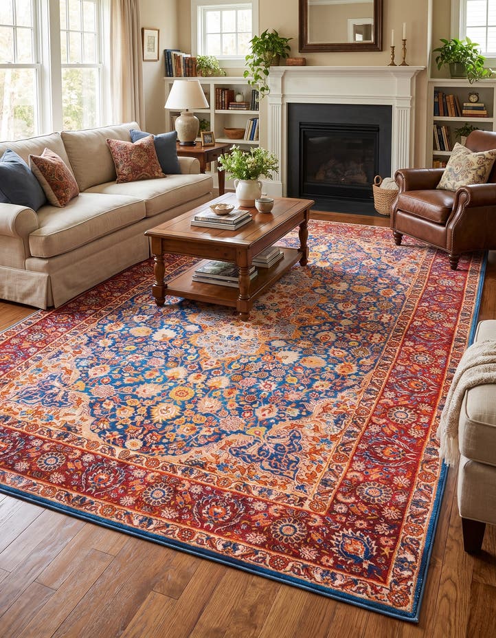 8' 4 x 12' Washable Timeless Rug