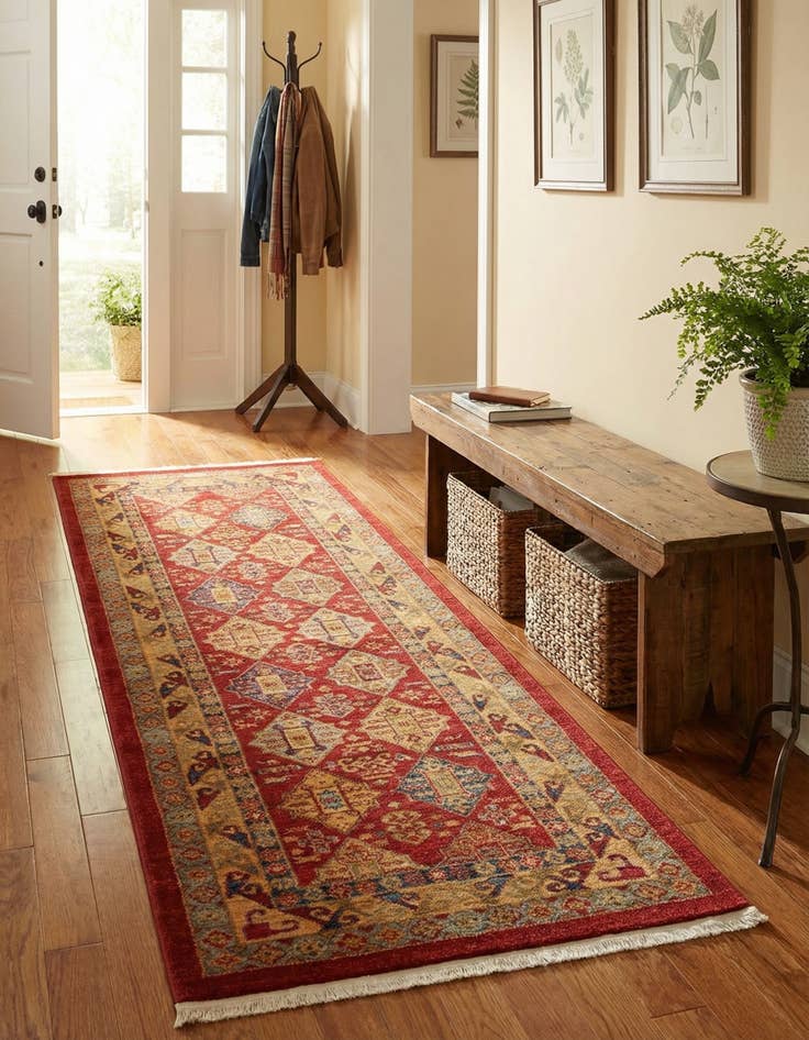 Detail image of 2' 7 x 7' Sara Runner Rug