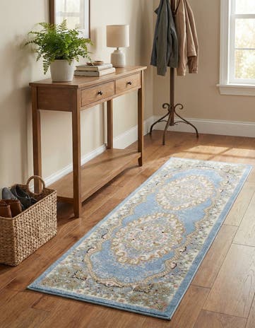 2' x 6' Kamala Washable Runner Rug