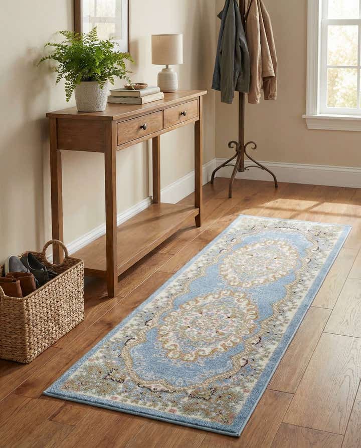 2' x 6' Kamala Washable Runner Rug