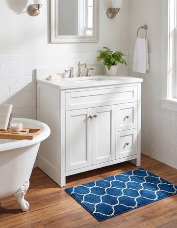 2' x 3' Lattice Frieze Rug