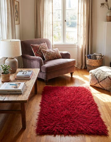 2' 2 x 4' 2 Hand Knotted Moroccan Wool Rug