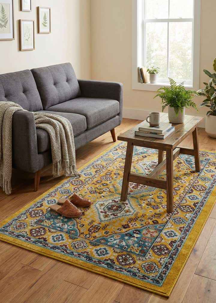 3' 3 x 5' 3 Kamala Washable Rug