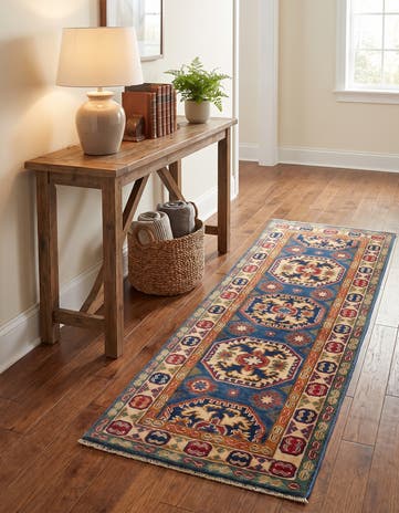 2' x 5' 10 Hand Knotted Kazak Runner Rug
