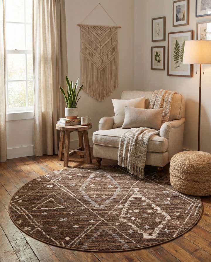5' x 5' Grand Tradition Round Rug