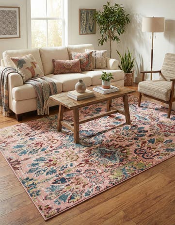 Pink Charleston Rug