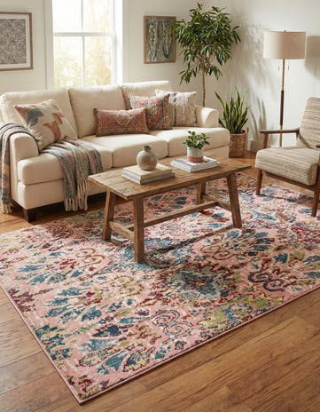 Pink Charleston Rug