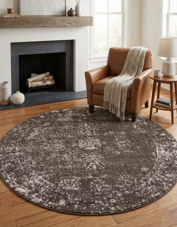 5' 3 x 5' 3 Monte Carlo Round Rug