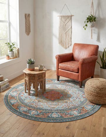 6' x 6' Havana Round Rug