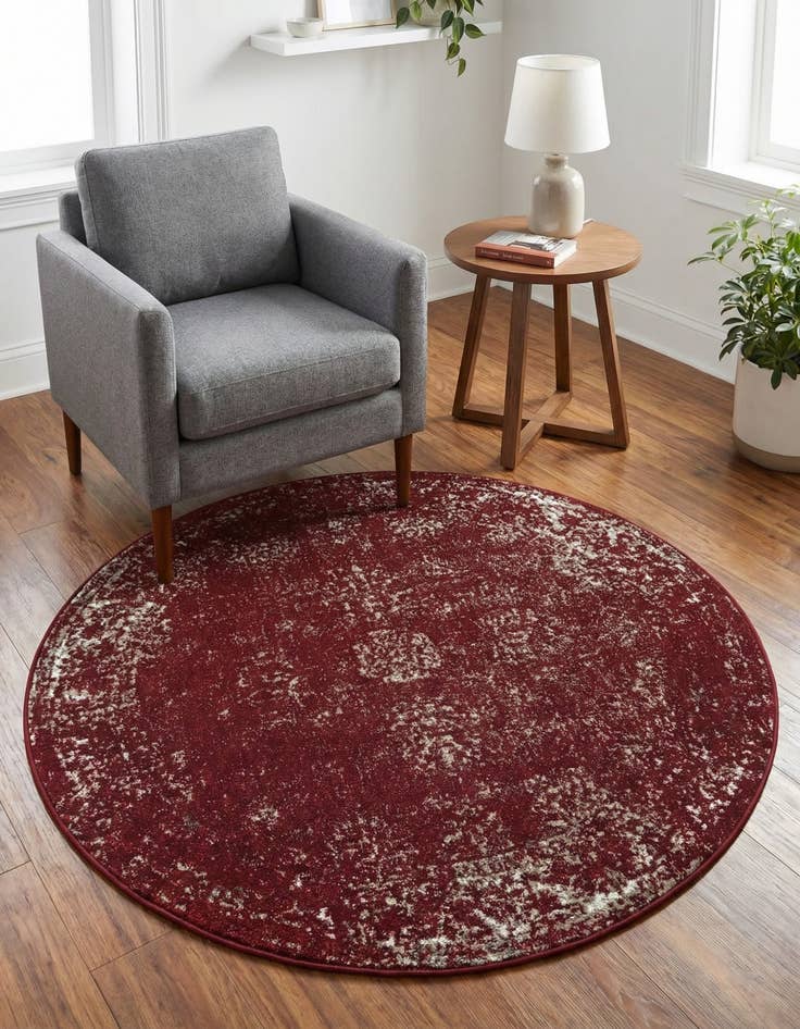 Detail image of 5' 3 x 5' 3 Monte Carlo Round Rug