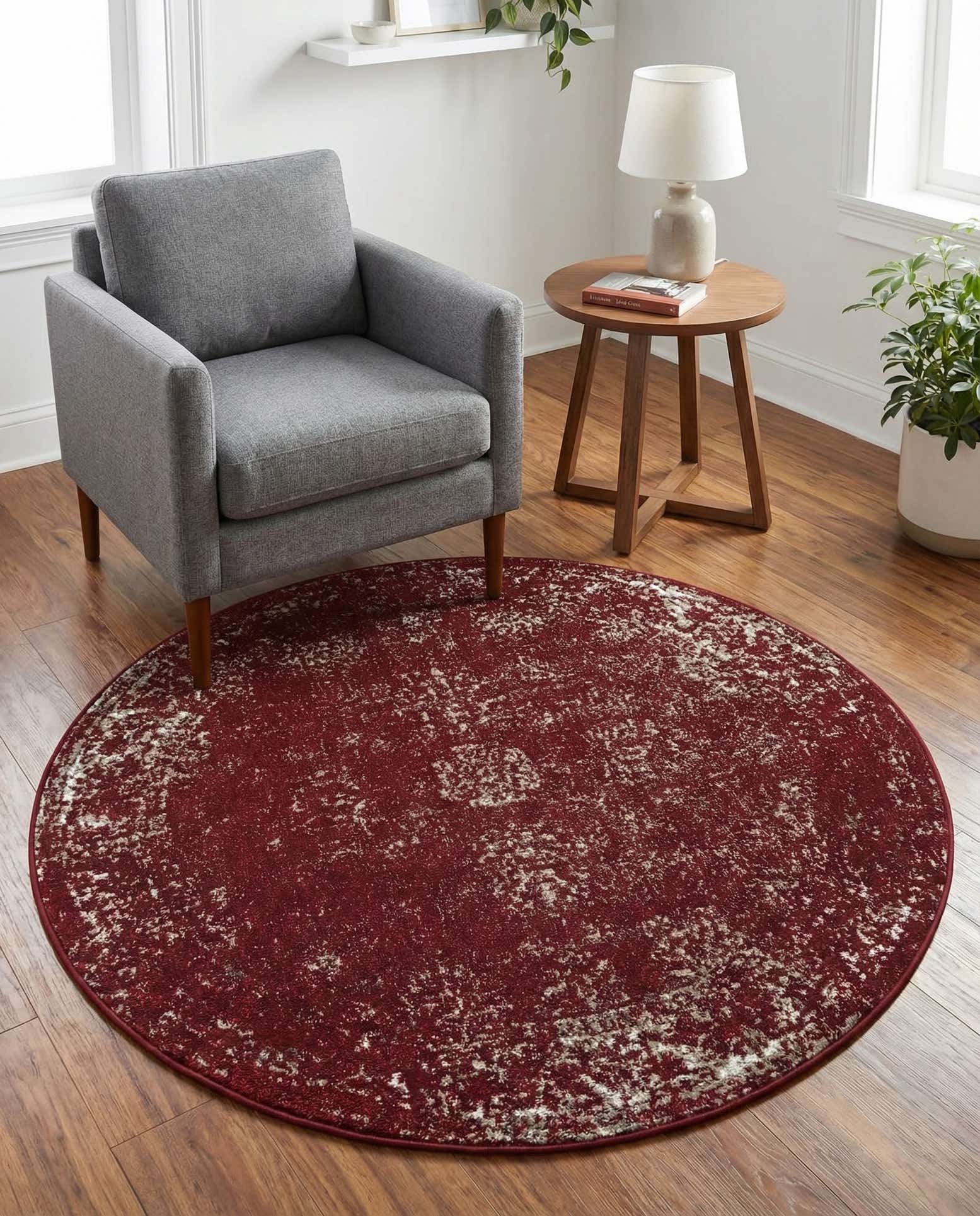 5' 3 x 5' 3 Monte Carlo Round Rug