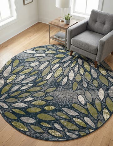 7' x 7' Charleston Round Rug