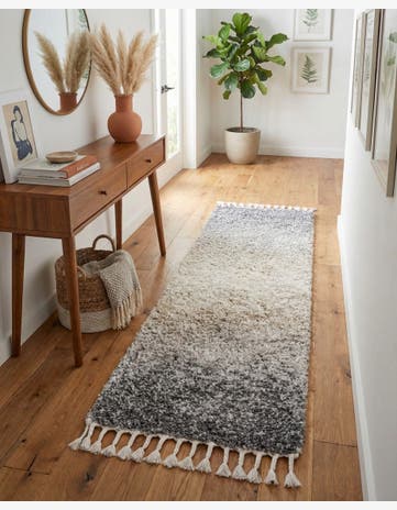 2' 2 x 6' Lagom Shag Runner Rug