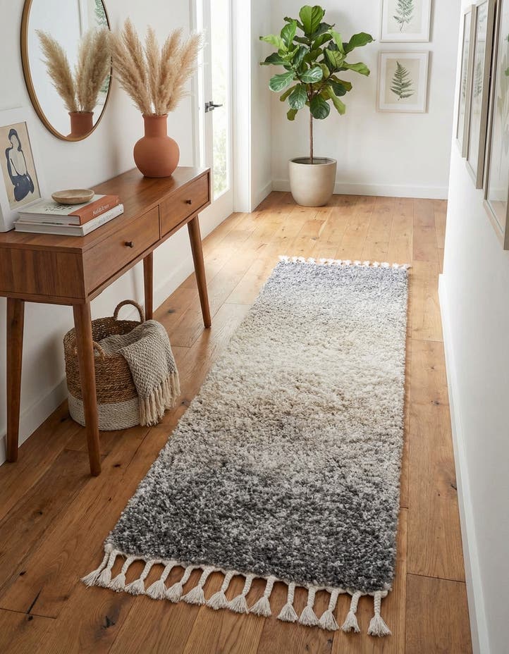 2' 2 x 6' Athena Shag Runner Rug