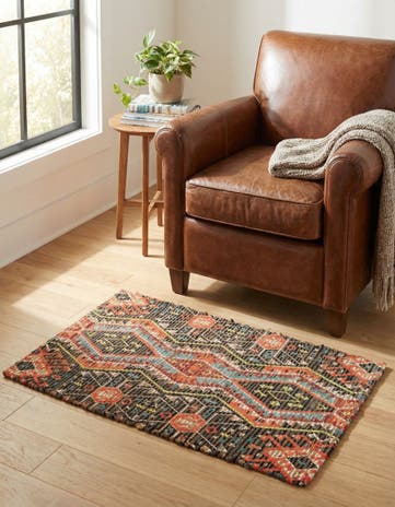 2' x 3' 1 Chenille Jute Rug