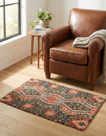 2' x 3' 1 Chenille Jute Rug