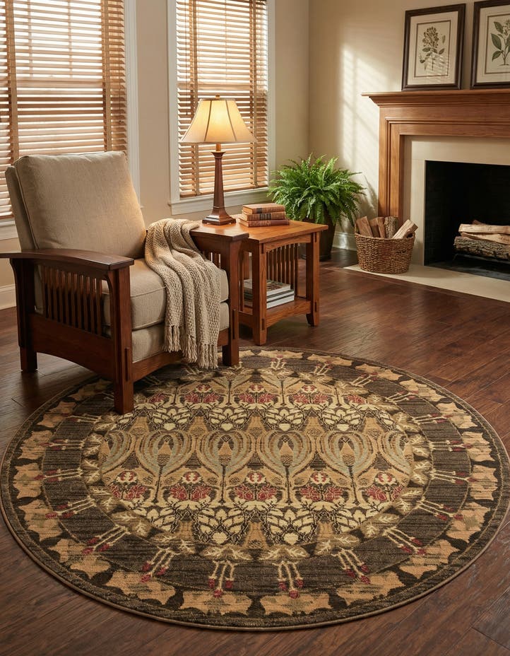 5' x 5' Chelsea Round Rug