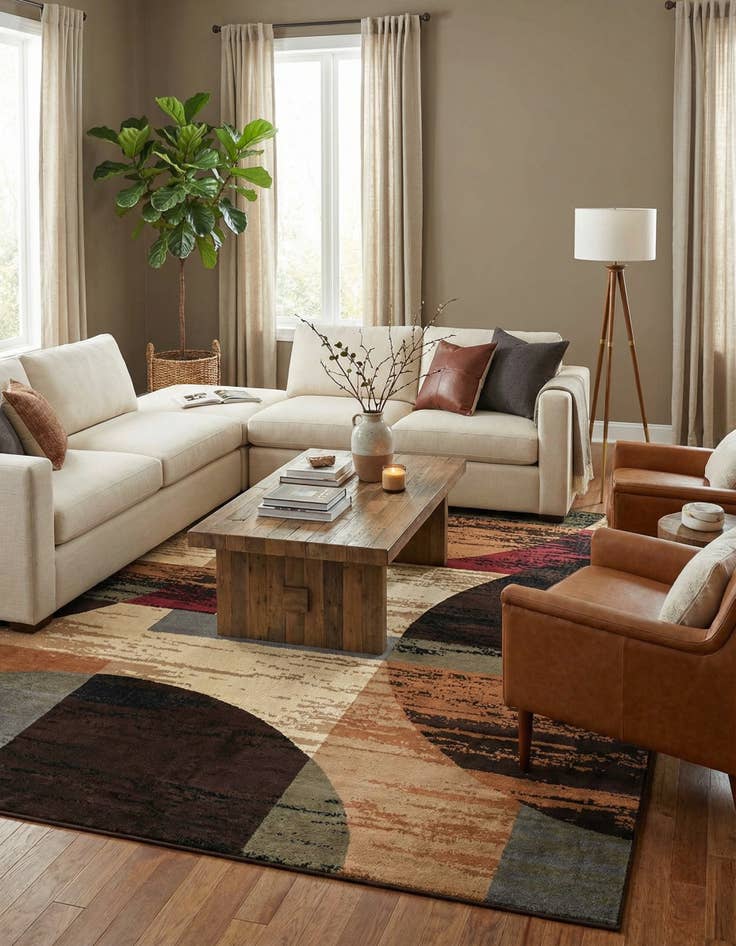 Detail image of 10' x 10' Cafe Square Rug