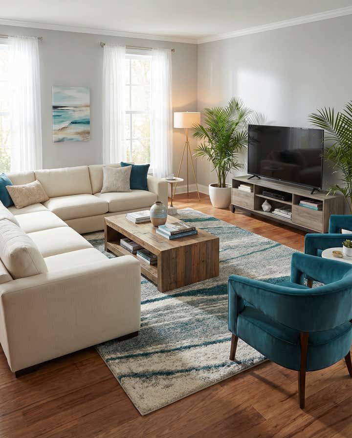 9' x 12' Soft Touch Shag Rug