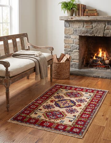 2' 2 x 3' Hand Knotted Kazak Rug