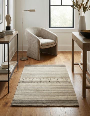 2' 5 x 4' Hand Knotted Tibet Wool Rug
