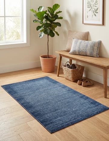 Navy Blue Angelica Rug