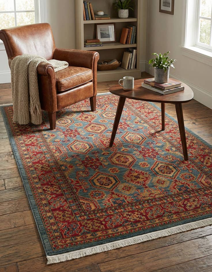 Detail image of 4' x 6' Serapi Rug