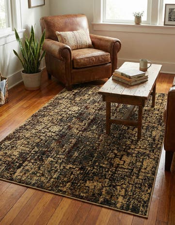 Beige Cream Saturn Rug