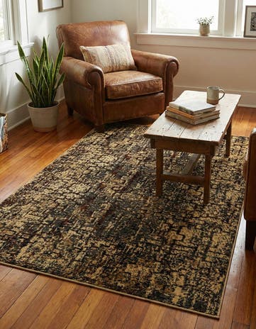 Beige Cream Saturn Rug