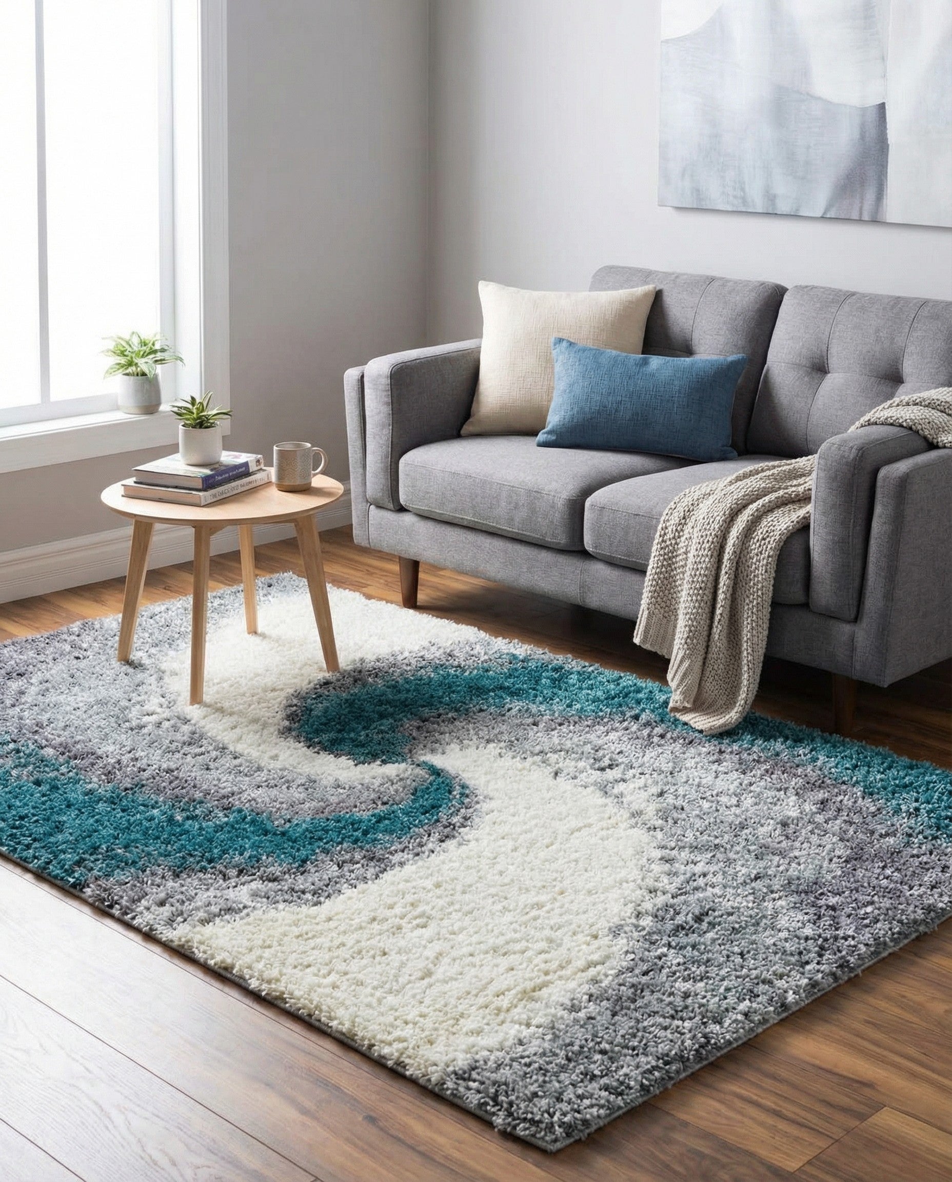 Primary image 3' 3 x 5' 3 Soft Touch Shag Rug