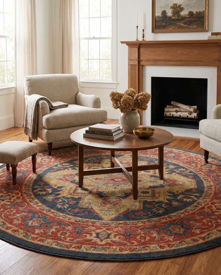8' x 8' Sara Round Rug