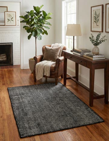 3' 3 x 5' 3 Hand Woven Jill Zarin English Manor Farmhouse Wool Rug