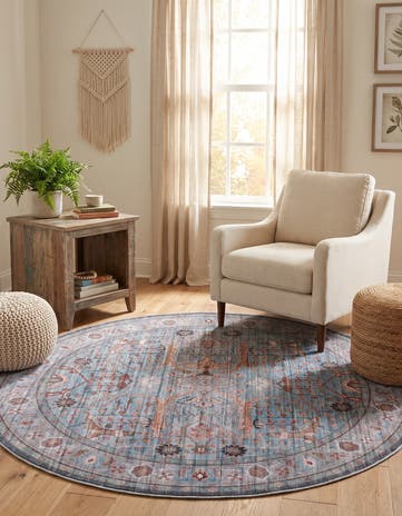 185cm x 185cm Maahru Round Rug