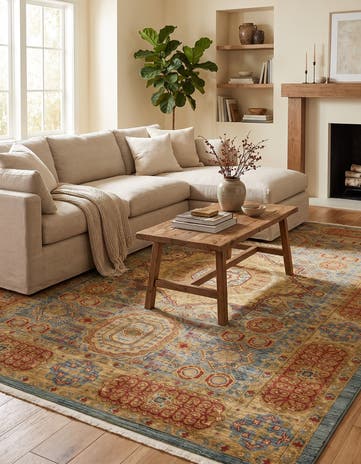Light Blue Amina Rug