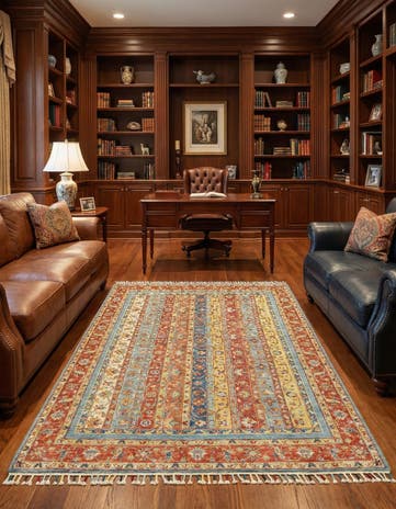 5' x 6' 3 Hand Knotted Ariana Ziegler Rug