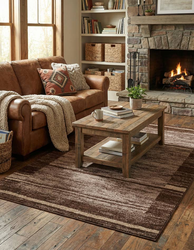 Detail image of  5' 3 x 8' Equinox Rug