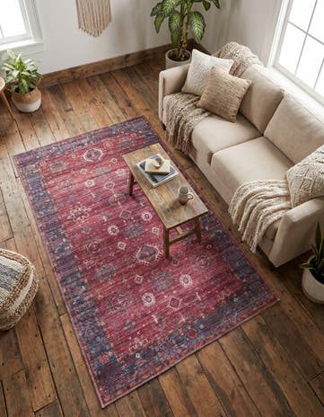 4' x 6' Washable Maahru Rug