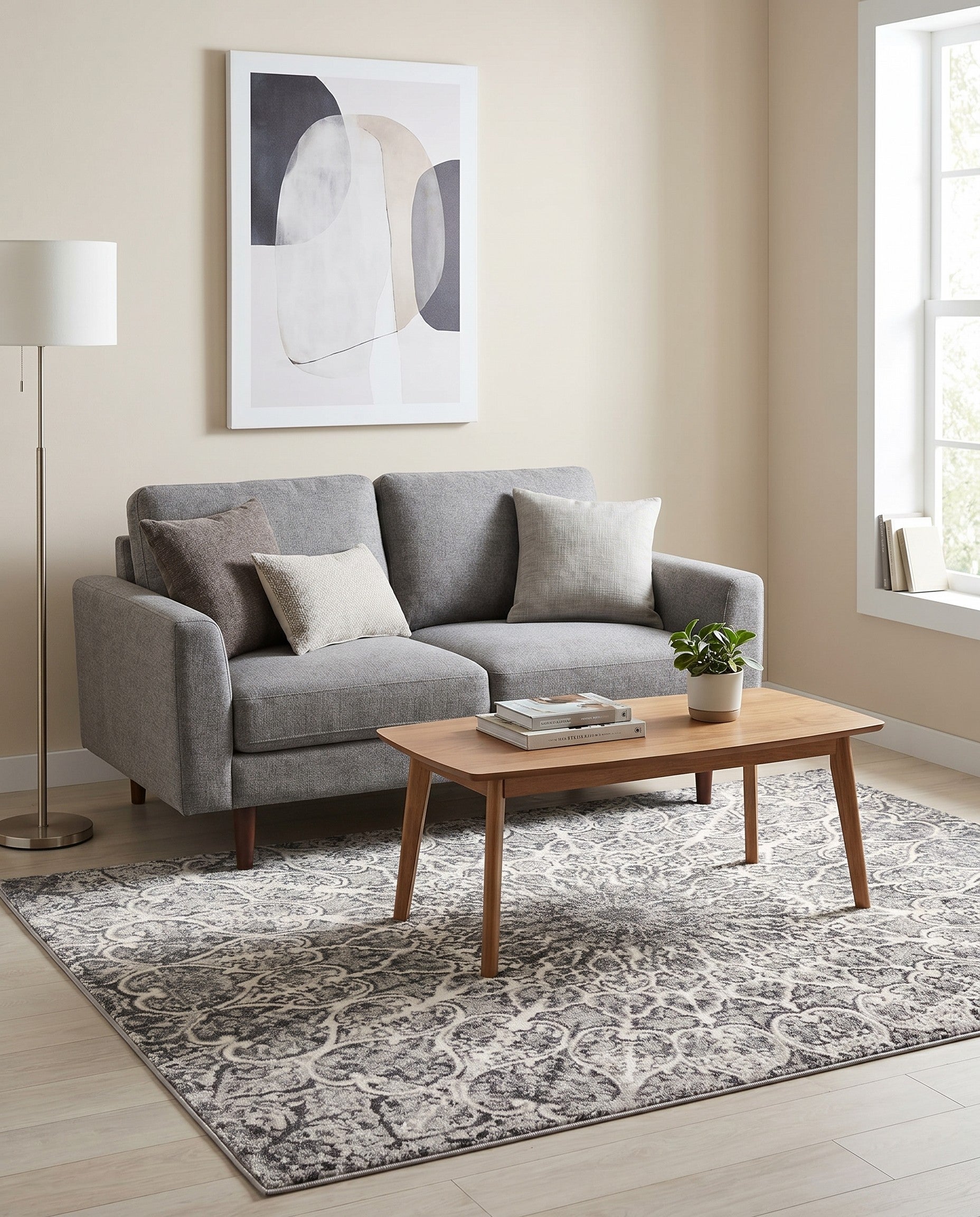 Dark Gray Monaco Rug