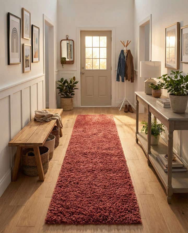 2' 7 x 10' Zermatt Shag Runner Rug