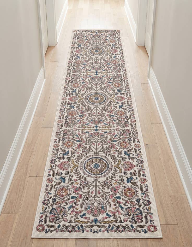 Detail image of 2' x 8' Blossom Runner Rug