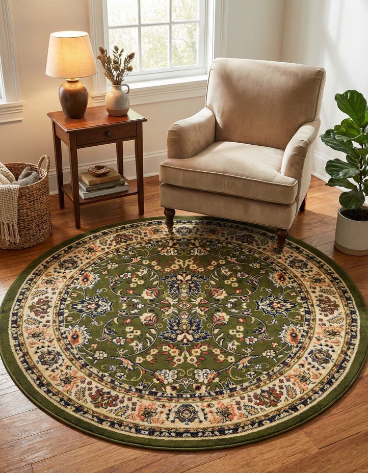 6' x 6' Yasmin Round Rug