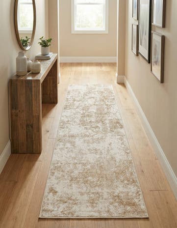 Sand Aurora Runner Rug