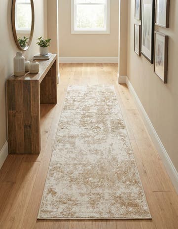 Sand Aurora Runner Rug