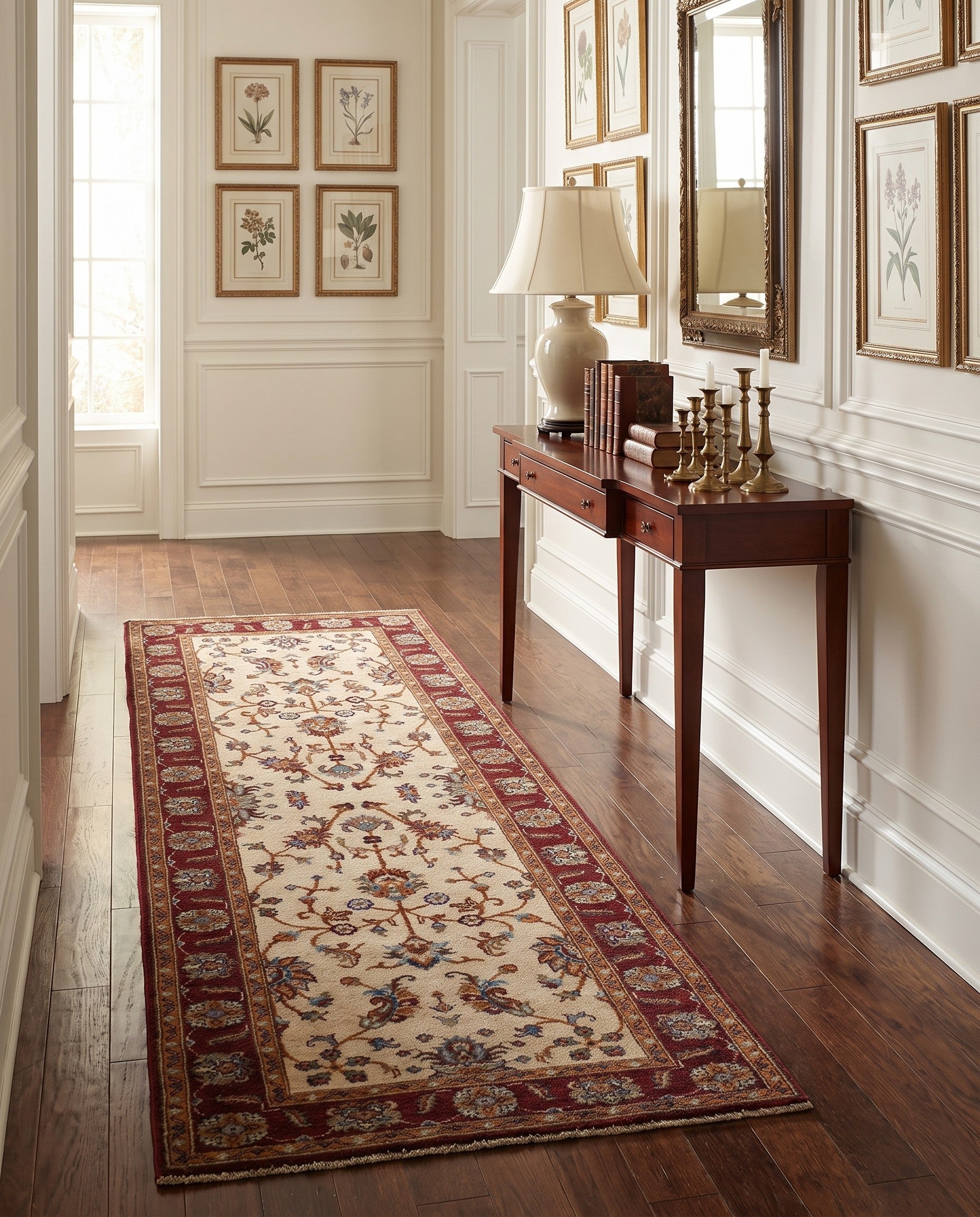2' 10 x 8' 3 Hand Knotted Ariana Ziegler Runner Rug
