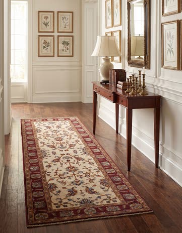 2' 10 x 8' 3 Hand Knotted Ariana Ziegler Runner Rug