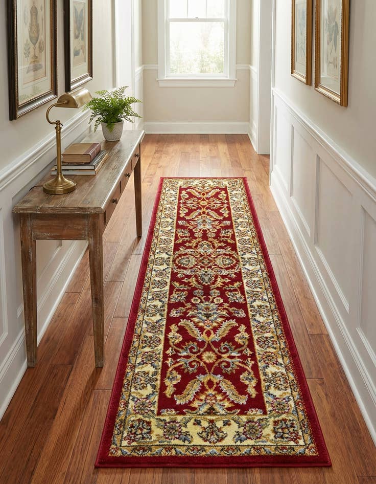 Detail image of 2' x 6' 1 Classic Agra Runner Rug