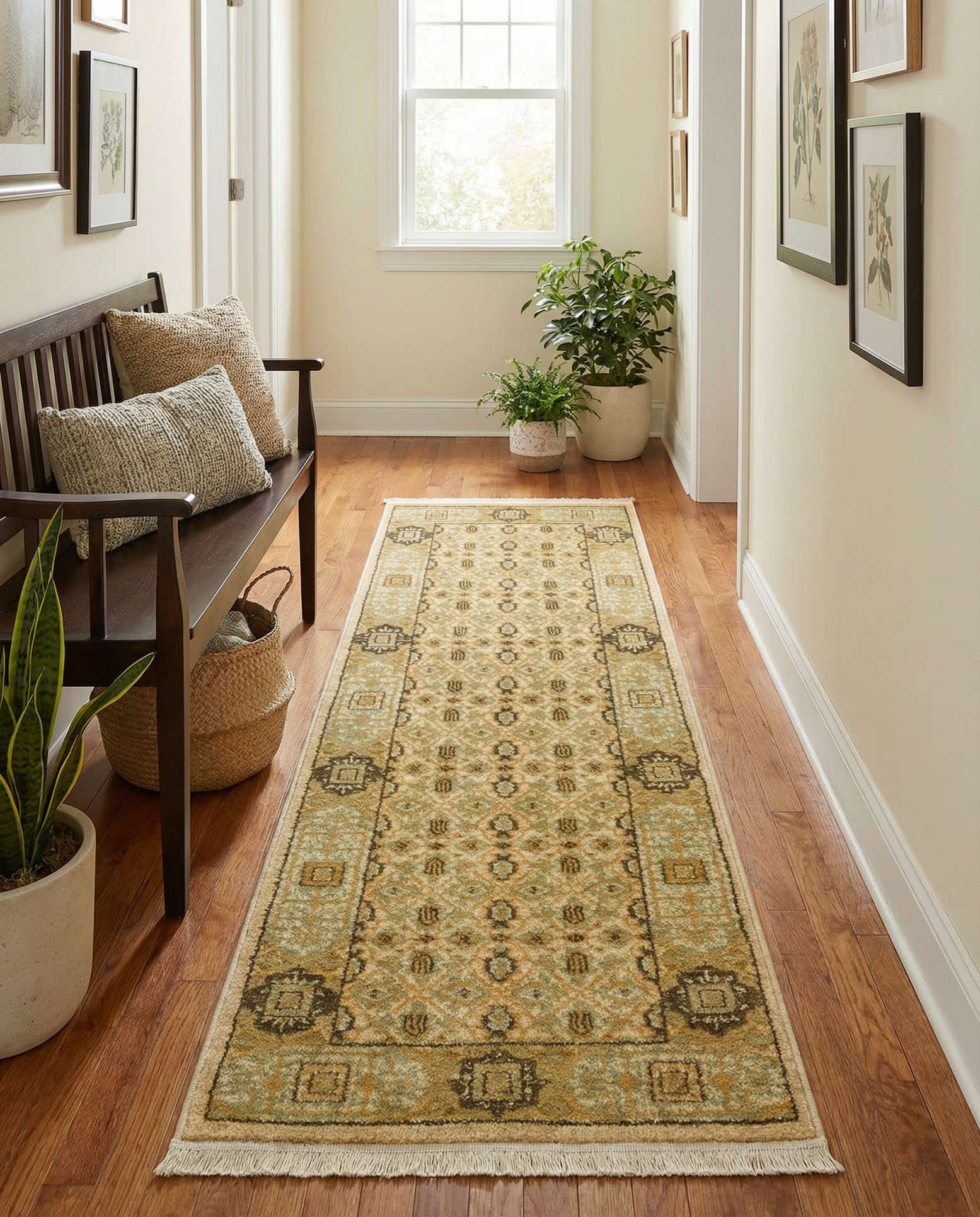 60cm x 185cm Mamluk Läufer Teppich