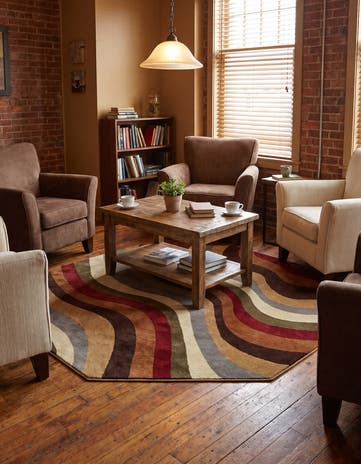 Café Tapis Octogone